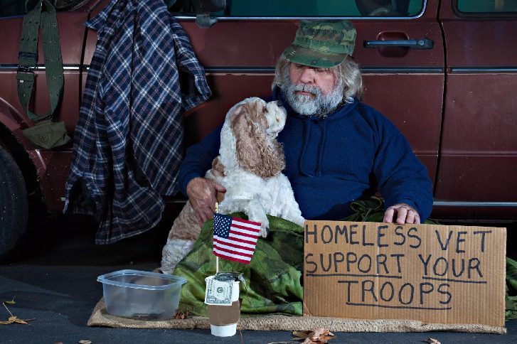 Homeless vet support